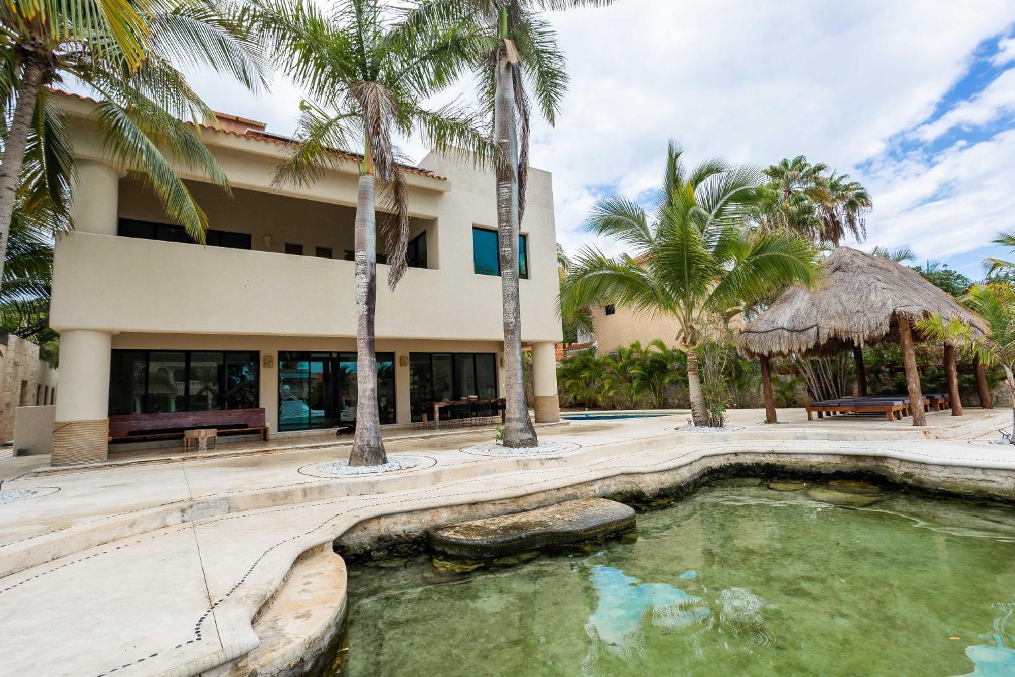 Magnifica Casa Laguna Cerca De La Playa. Puerto Aventuras Exterior photo